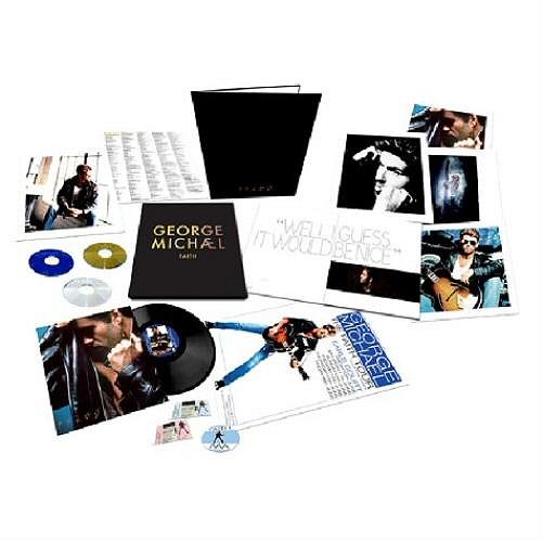 George Michael Faith - Sealed Deluxe Edition UK 3-disc CD/DVD Set